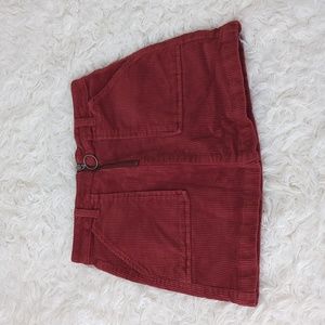 Vintage Corduroy Mini Skirt